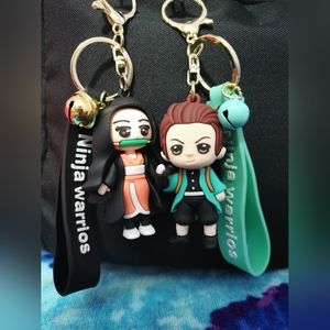 Demon Slayer character keychains